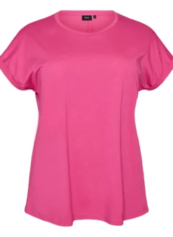 Kurzärmeliges T-Shirt aus einer Baumwollmischung