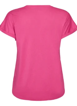 Kurzärmeliges T-Shirt aus einer Baumwollmischung