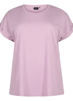 Kurzärmeliges T-Shirt aus einer Baumwollmischung