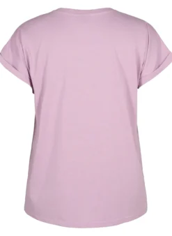 Kurzärmeliges T-Shirt aus einer Baumwollmischung