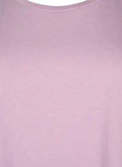 Kurzärmeliges T-Shirt aus einer Baumwollmischung