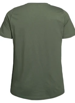 Kurzärmeliges T-Shirt mit V-Ausschnitt
