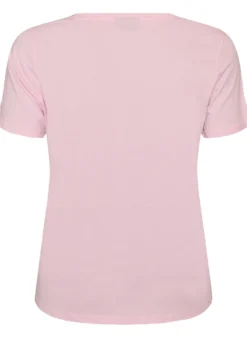 Kurzärmeliges T-Shirt mit V-Ausschnitt