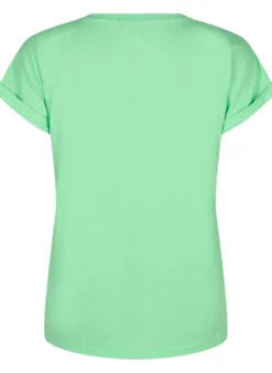 Kurzärmliges T-Shirt aus einer Baumwollmischung