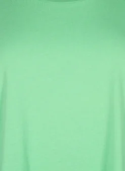 Kurzärmliges T-Shirt aus einer Baumwollmischung