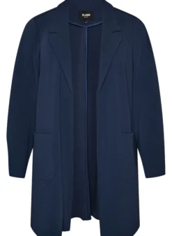 Lange Blazer mit Taschen
