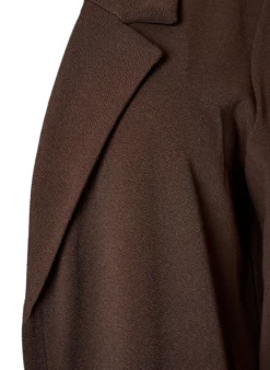 Lange Blazer mit Taschen