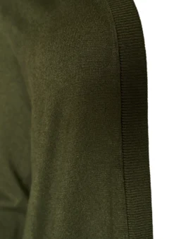Lange Strickjacke aus einer Viskosemischung
