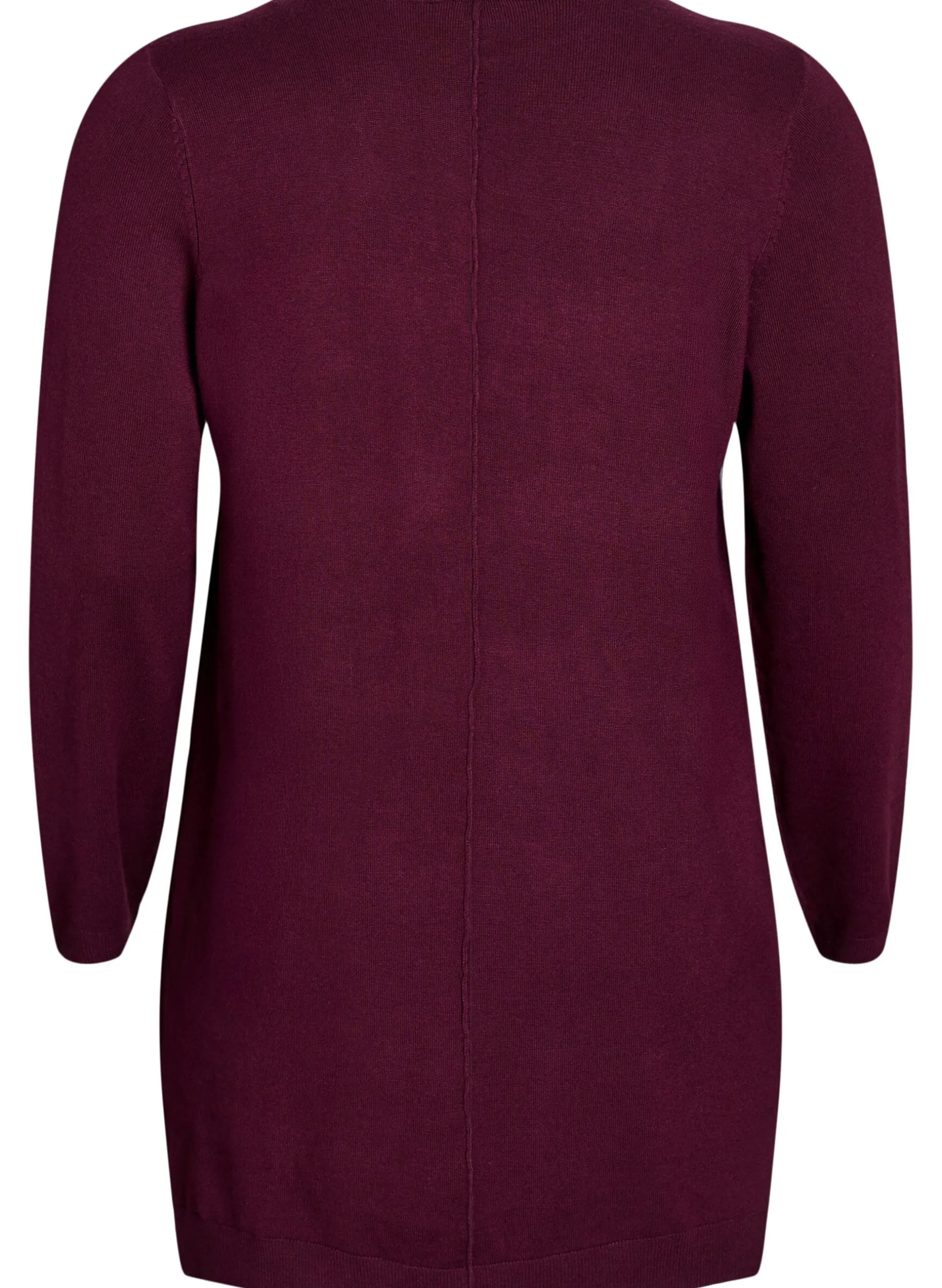 Lange Strickjacke aus Viskose-Mischung