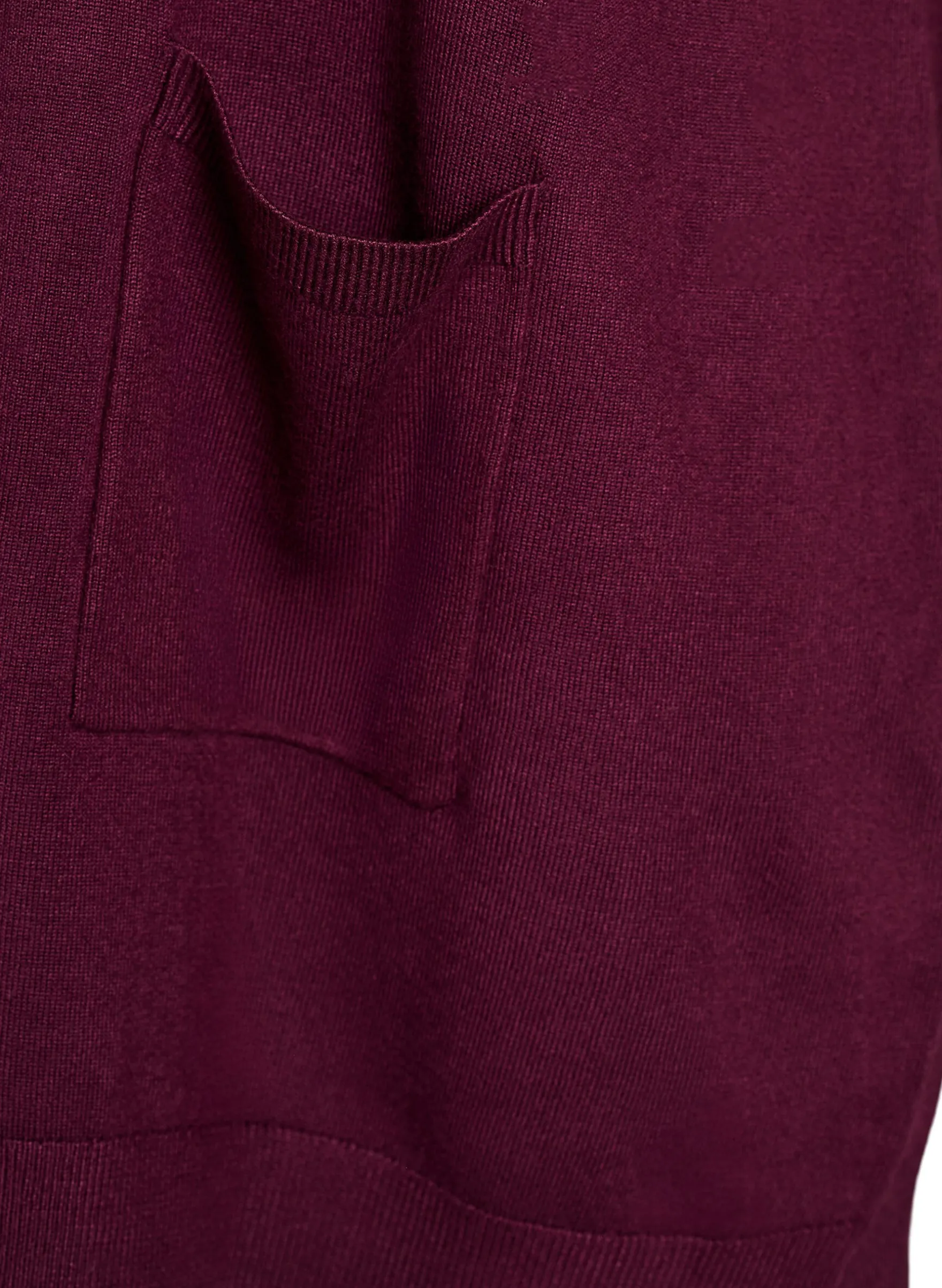 Lange Strickjacke aus Viskose-Mischung