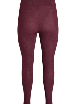 Leggings mit Glitzermuster