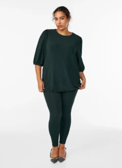 Leggings mit Glitzermuster