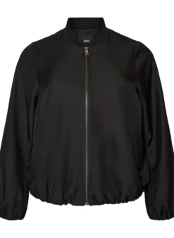 Leichte Jacke mit Ballon-Silhouette
