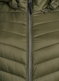 Leichte Jacke mit Taschen und abnehmbarer Kapuze