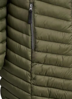 Leichte Jacke mit Taschen und abnehmbarer Kapuze