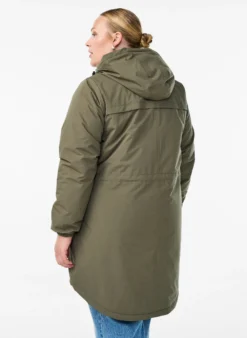 Leichter gepolsterter Parka mit Kapuze