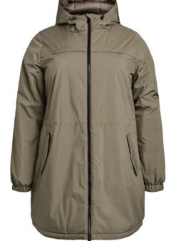 Leichter gepolsterter Parka mit Kapuze