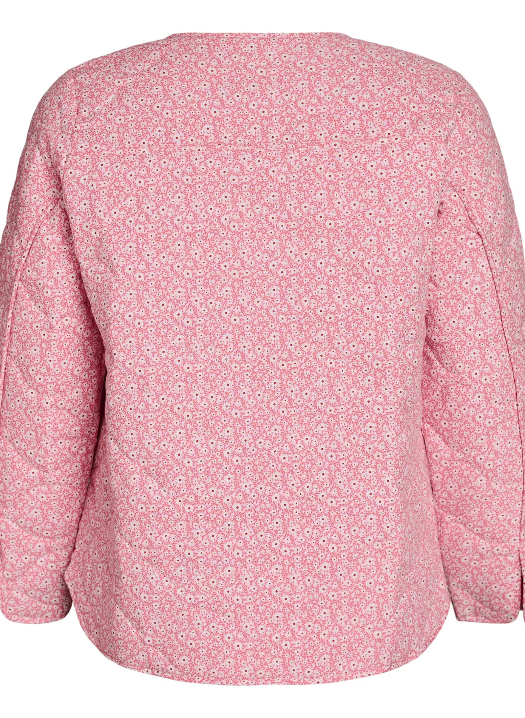 Leichte Steppjacke mit Blumenmuster