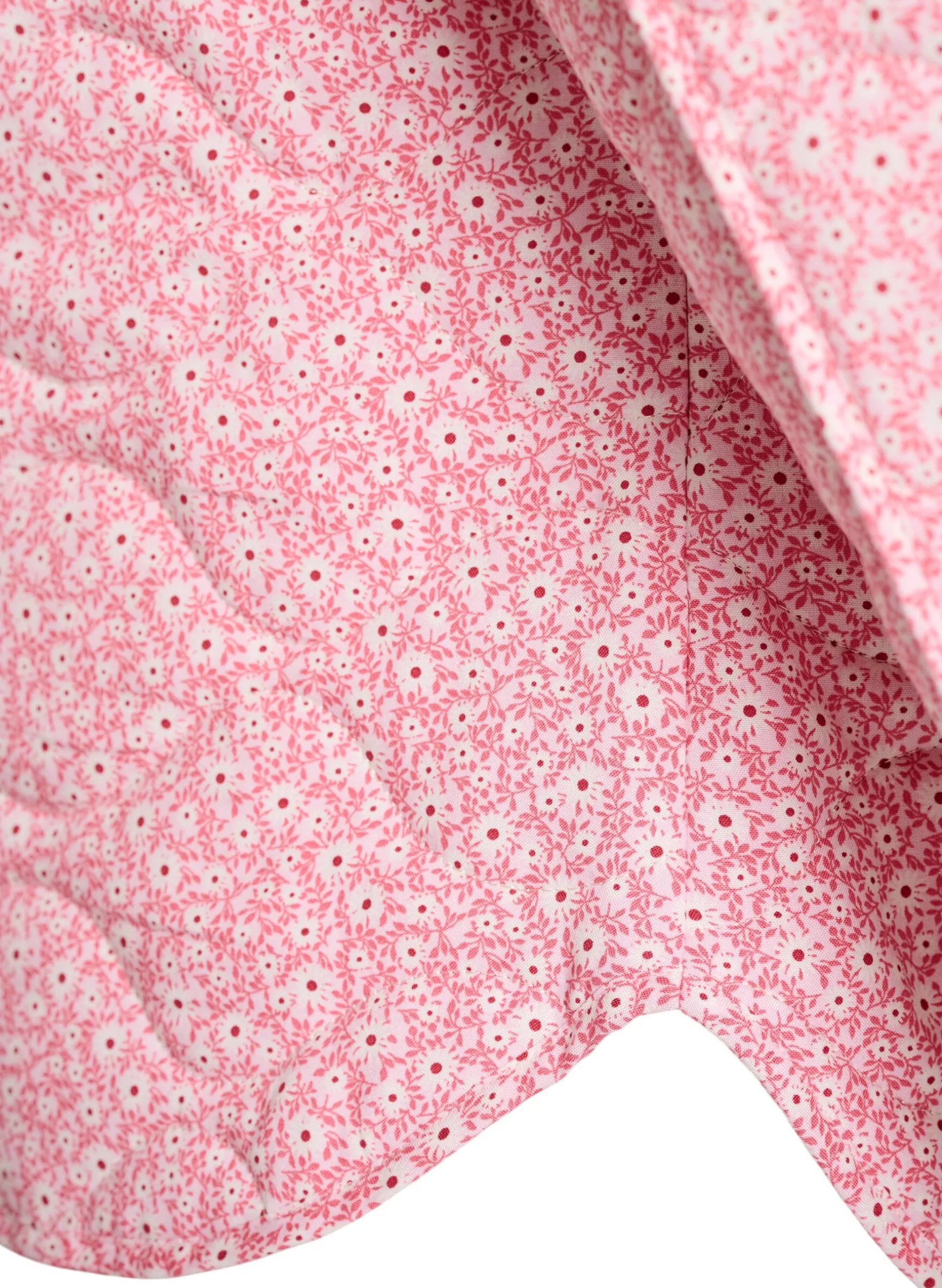 Leichte Steppjacke mit Blumenmuster