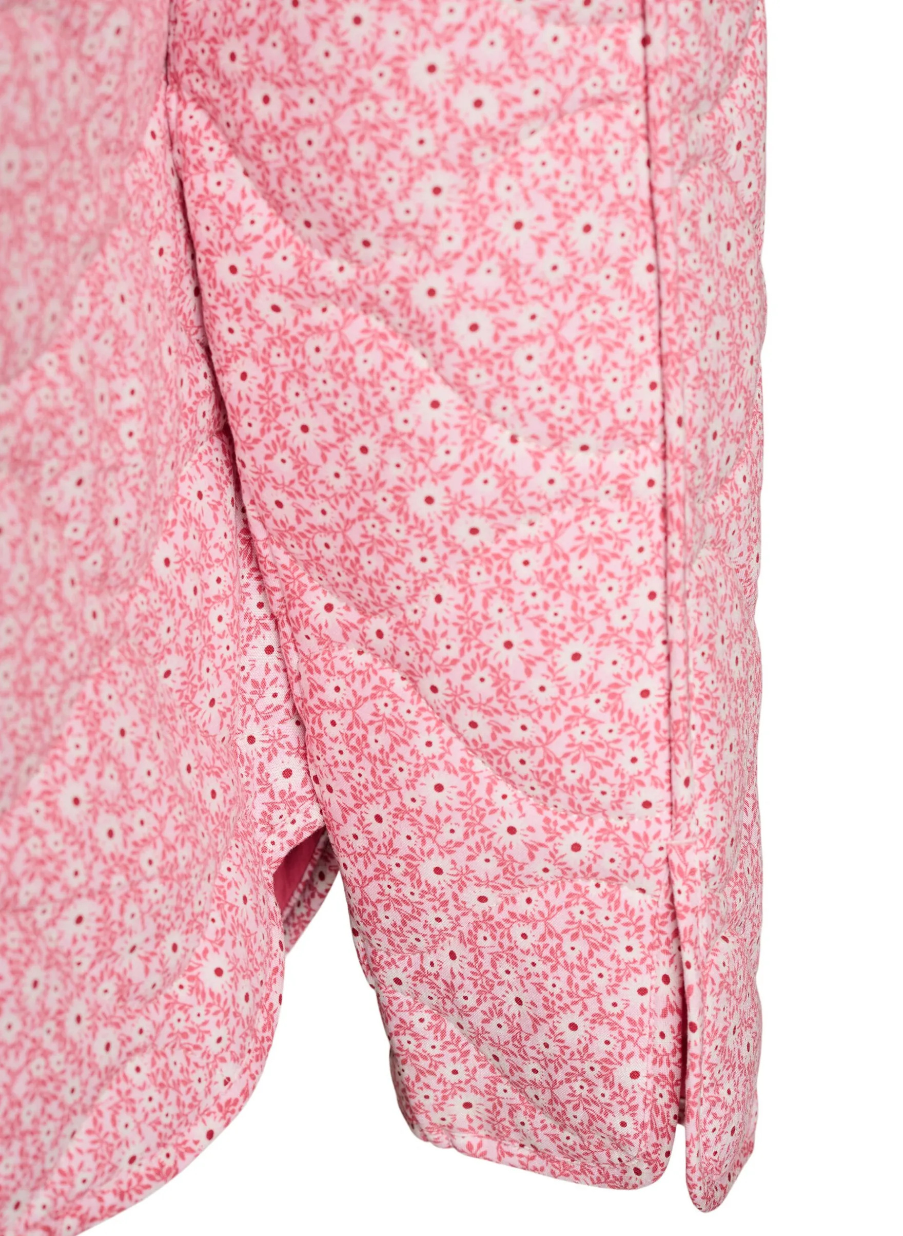 Leichte Steppjacke mit Blumenmuster