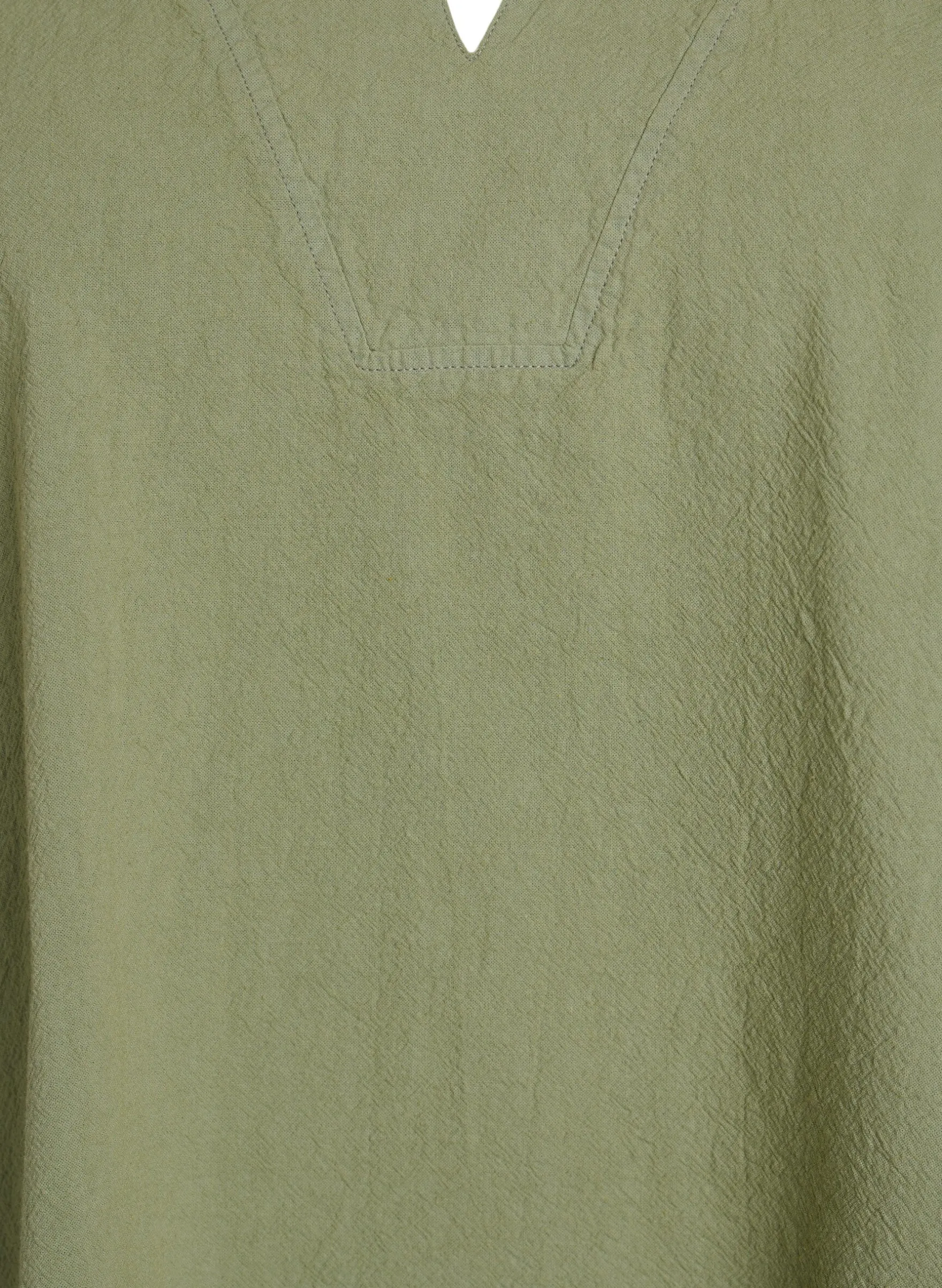 Lockere Bluse mit Kragen und 1/2 Ärmeln