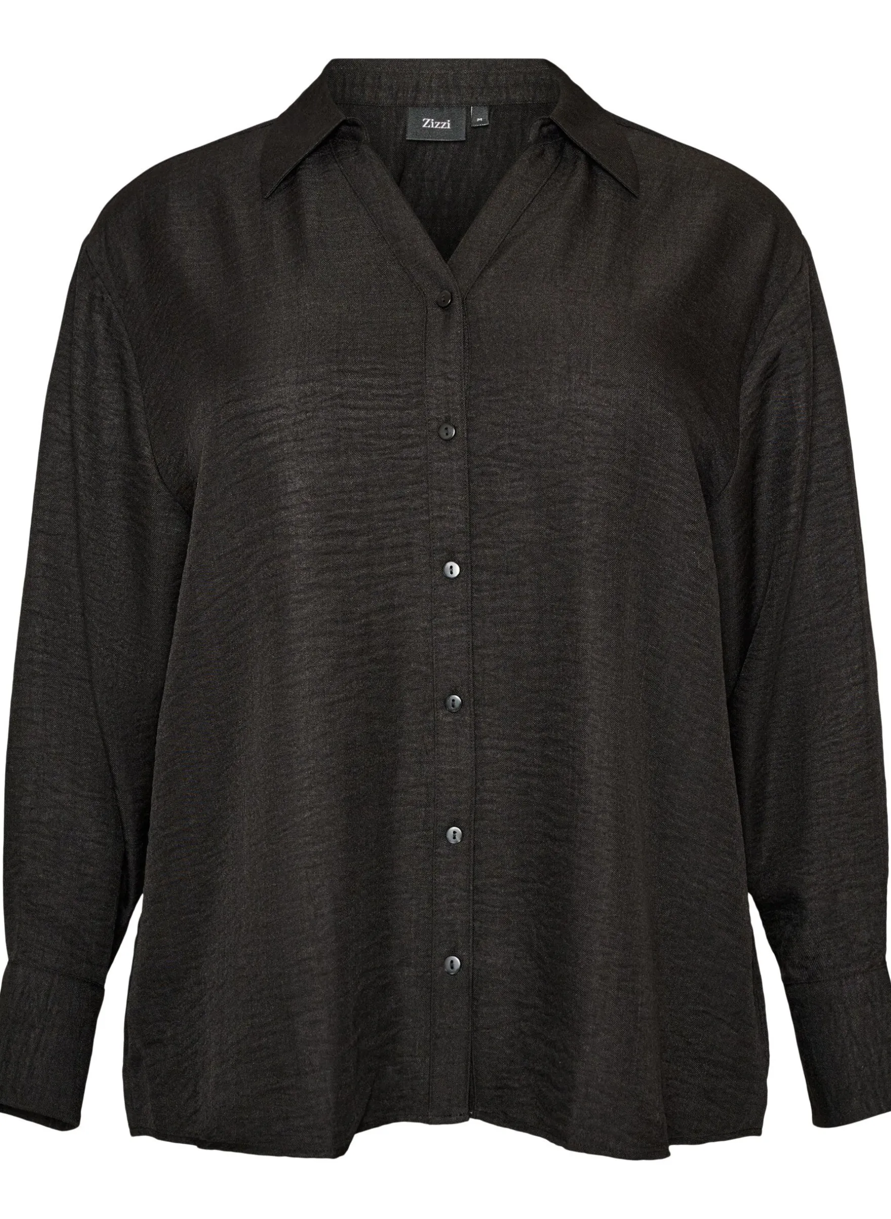 Lockere Bluse mit V-Ausschnitt