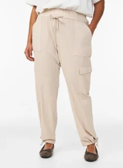 Lockere Cargohose aus Baumwolle