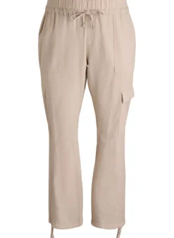 Lockere Cargohose aus Baumwolle