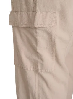 Lockere Cargohose aus Baumwolle