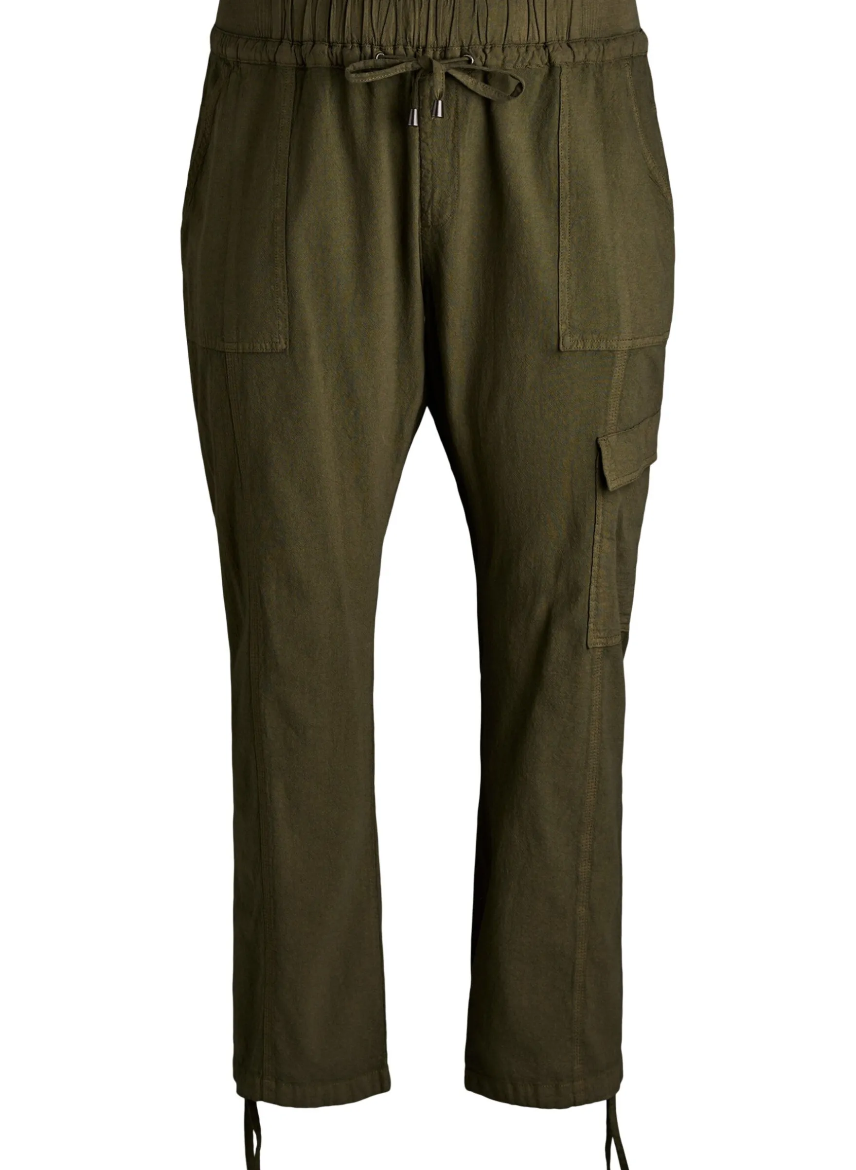 Lockere Cargohose aus Baumwolle