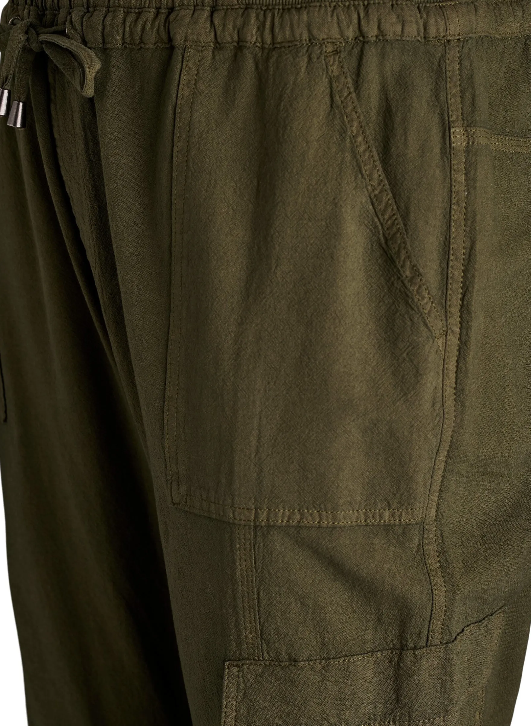 Lockere Cargohose aus Baumwolle