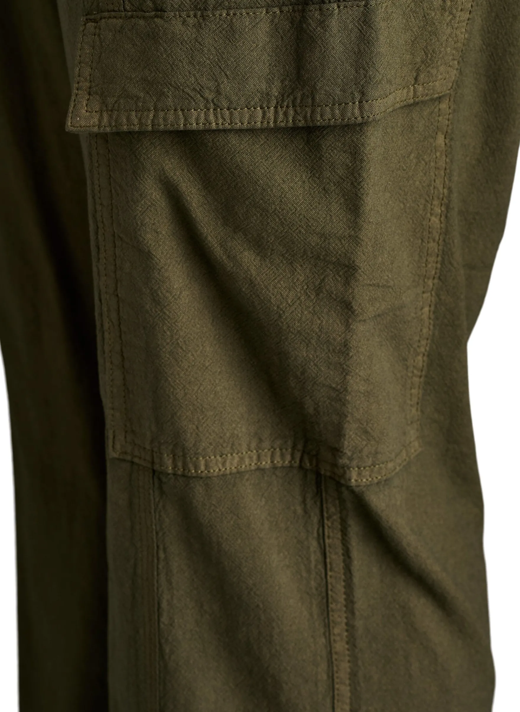 Lockere Cargohose aus Baumwolle