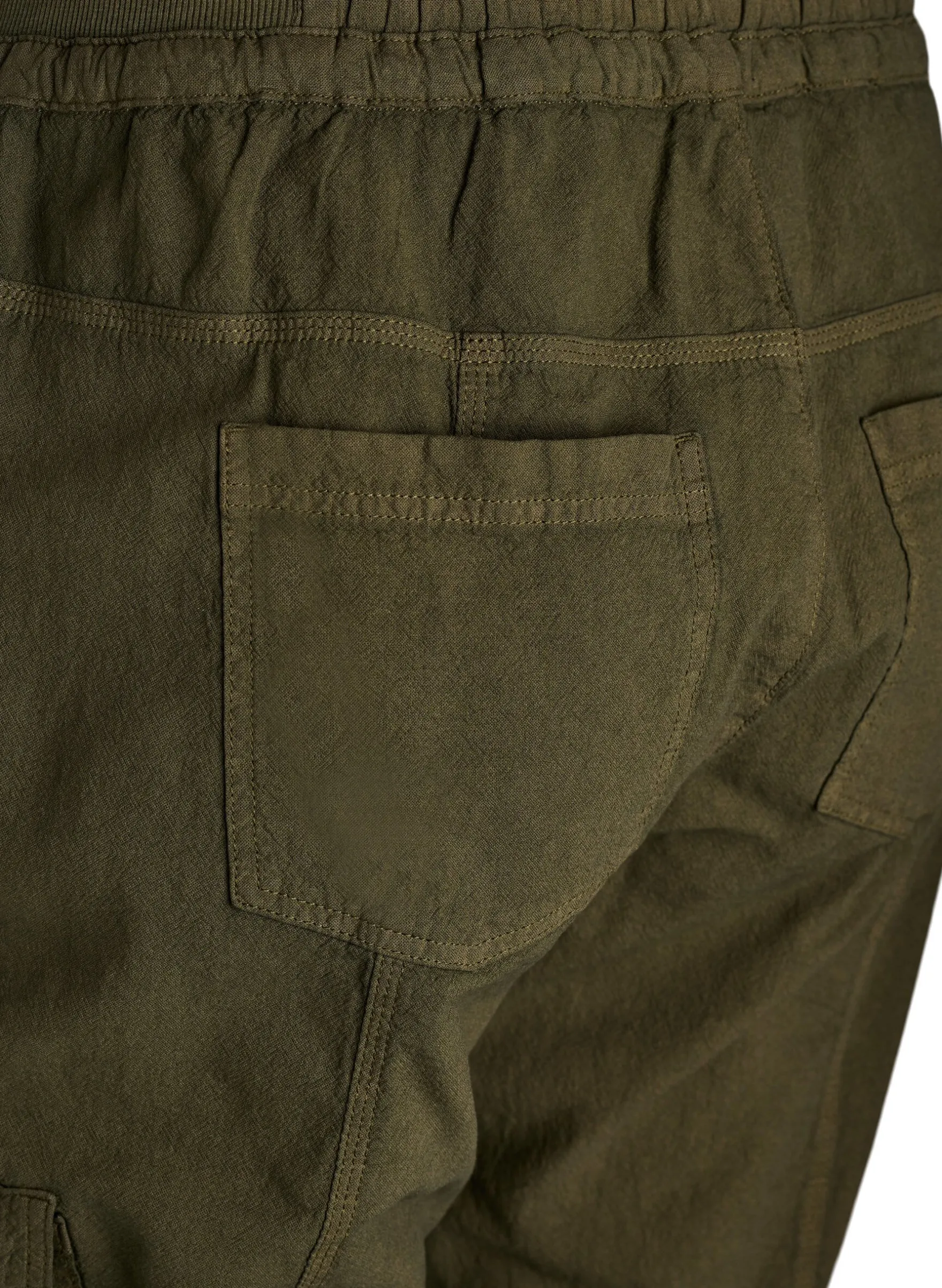 Lockere Cargohose aus Baumwolle