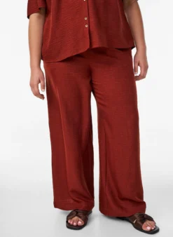 Lockere Hose mit elastischem Bund und Taschen