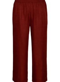 Lockere Hose mit elastischem Bund und Taschen