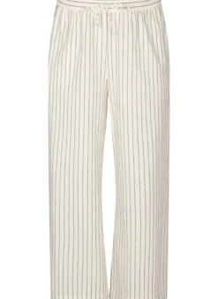 Lockere Hose mit hohem Bund und Taschen