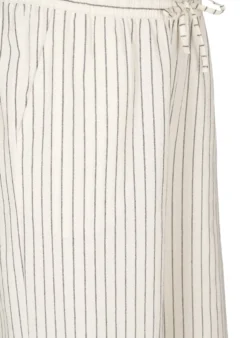 Lockere Hose mit hohem Bund und Taschen