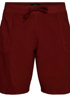 Lockere Shorts aus Baumwolle mit Taschen