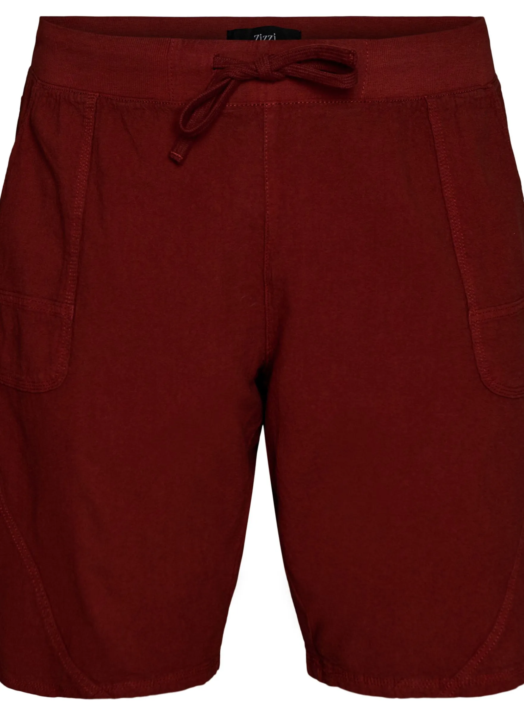 Lockere Shorts aus Baumwolle mit Taschen