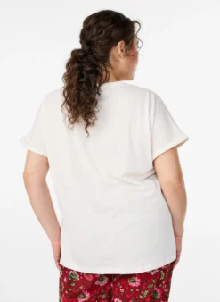 Lockeres Nachtt-Shirt aus Baumwolle mit Printdetail