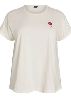 Lockeres Nachtt-Shirt aus Baumwolle mit Printdetail