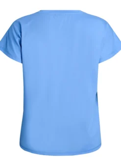 Lockeres Trainings-T-Shirt mit V-Ausschnitt