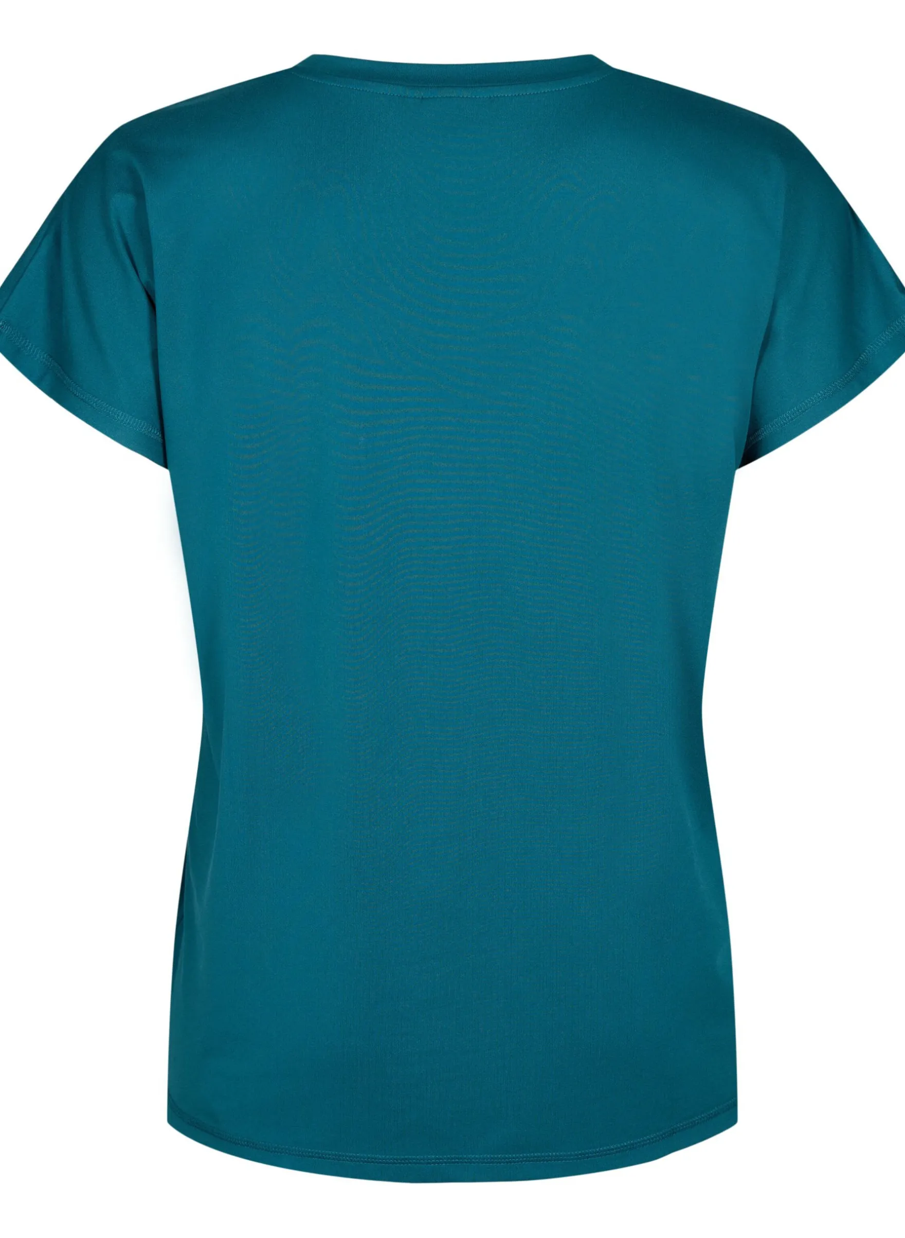 Lockeres Trainings-T-Shirt mit V-Ausschnitt