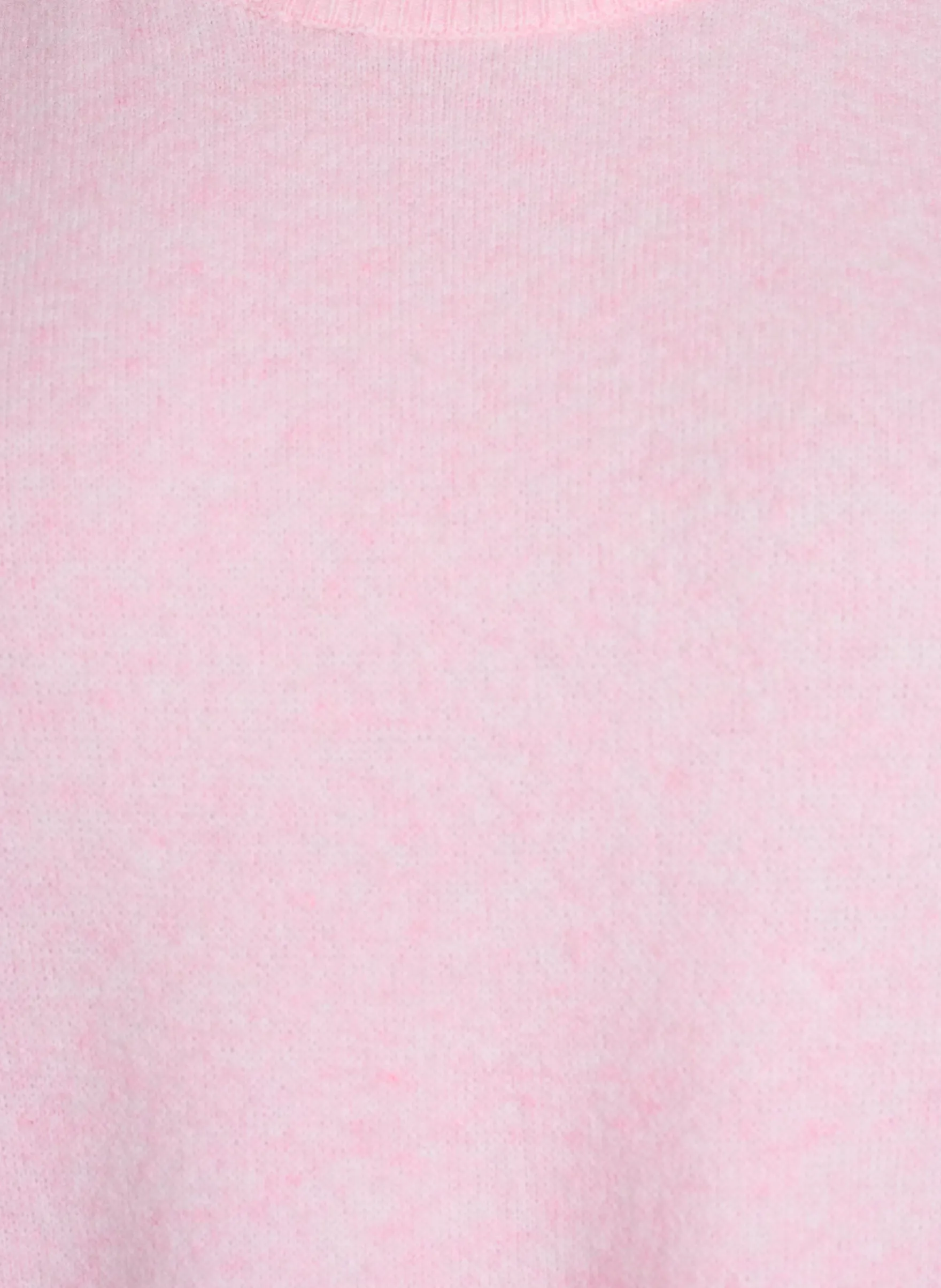 Locker sitzende Strickshirt mit kurzen Ärmeln