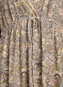 Maxikleid aus Viskose mit Paisleymuster