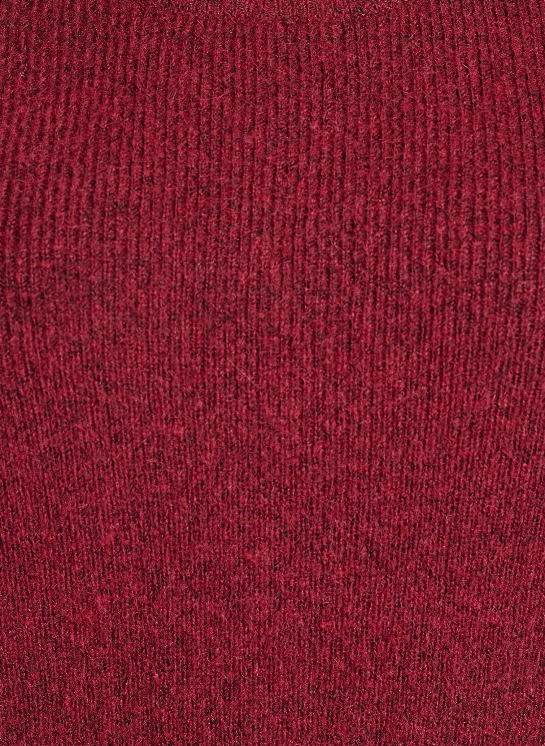 Melierte Strickbluse mit Rundhalsausschnitt