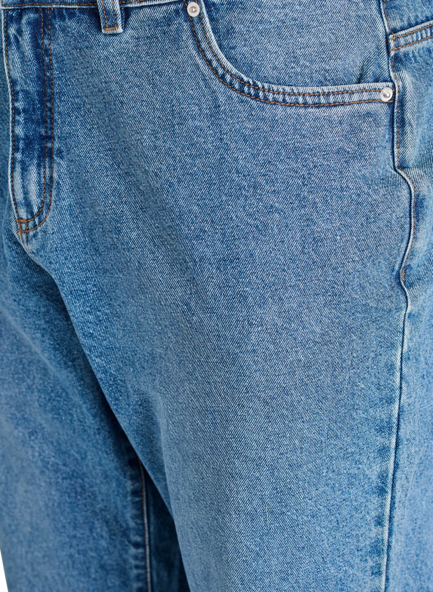Mille Mom-Fit-Jeans mit hoher Taille