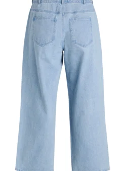 Myra Jeans mit weiter Passform und Blumendetails