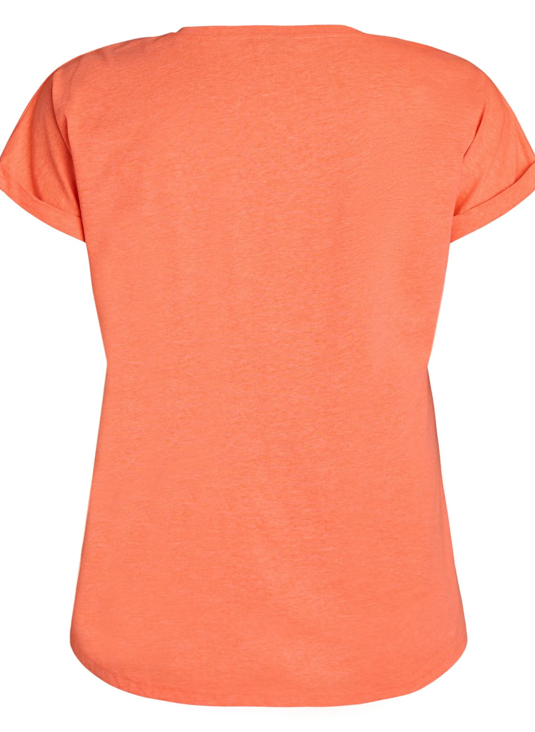 Neonfarbenes T-Shirt aus Baumwolle
