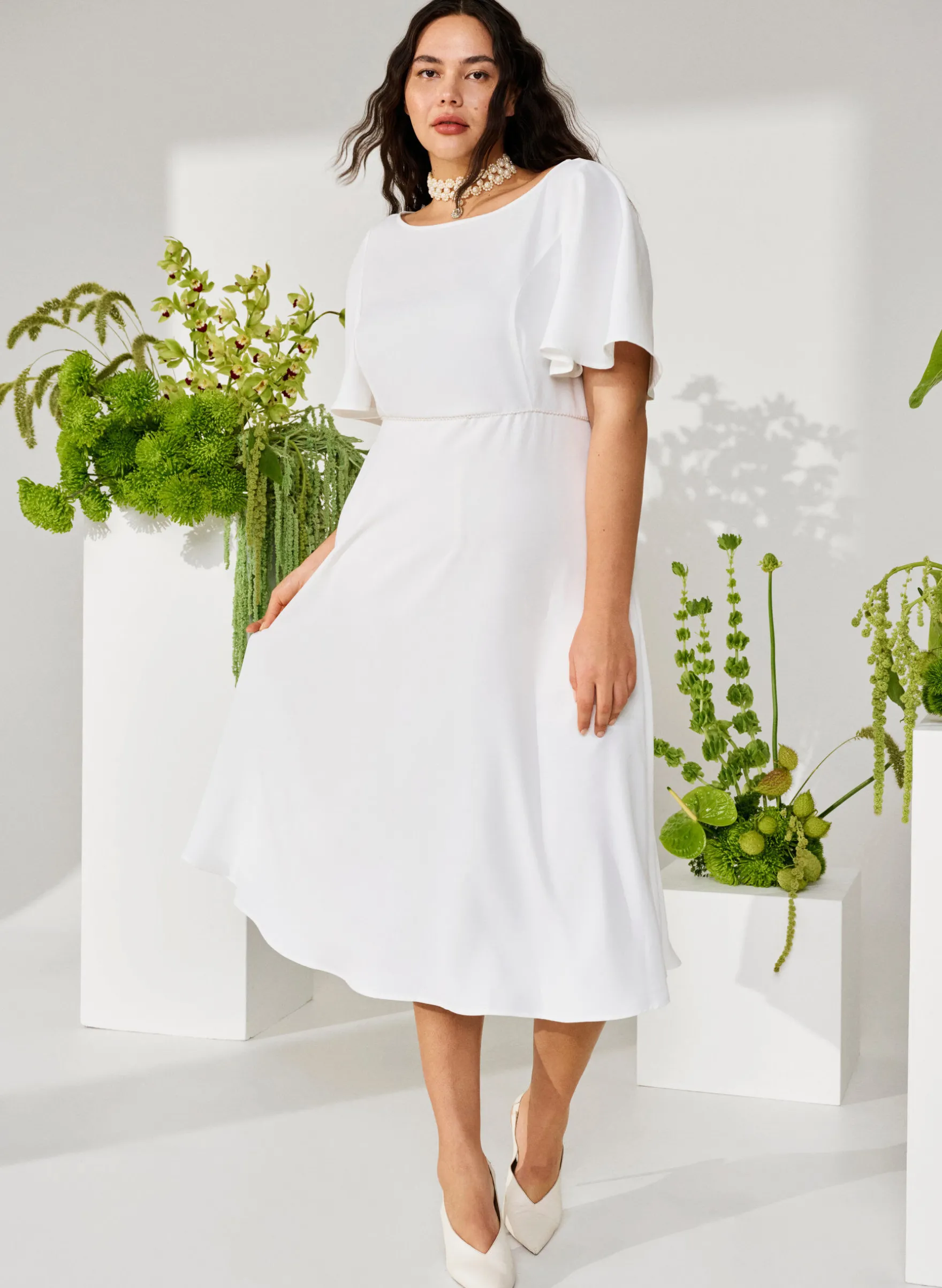 Party-Kleid mit Empire-Schnitt